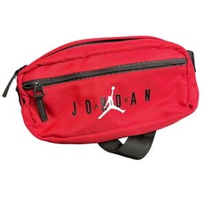 Jordan Waist Bag Unisex OS Red Jumpman Logo Crossbody Hip Pack Hip Bag